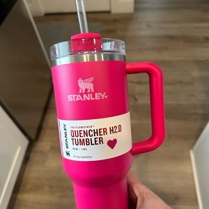 Valentine’s Day Cosmic Pink Stanley. Brand new in the box/original packaging.